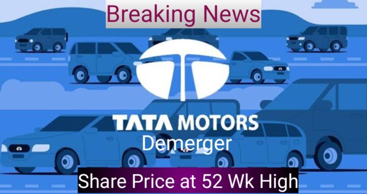 Tata Motors shares at 52 wk high