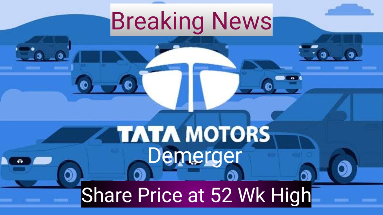 Tata Motors shares at 52 wk high